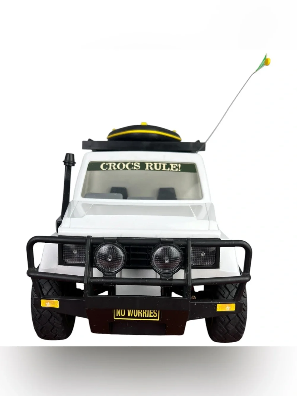 Vintage Radio Shack Crocodile Hunter Steve Irwin Outback RC Truck Tested/Works